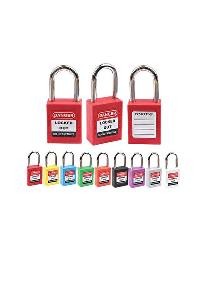 BBU Safety Equipment BBU GÜVENLİK KİLİDİ PLASTİK KANCA 38MM