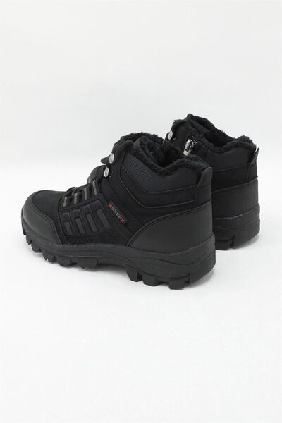 KAMİLKUNDURA Unisex Vizon Içi Yünlü Fermuarlı Bot