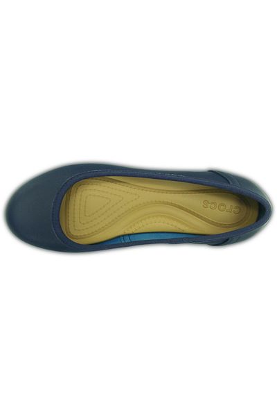 Crocs Marine Colorlite Flat Crocs Loafer - Modrá, Dámská