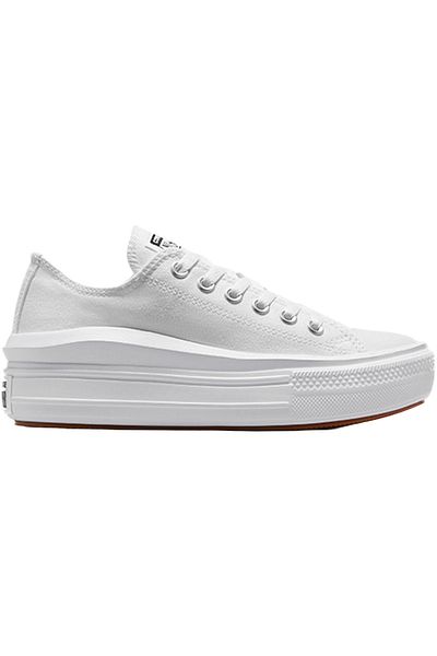 converse Dámské tenisky Converse Chuck Taylor All Star Move OX, bílé
