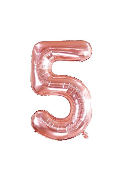 turkuaz parti Rose Gold 5 Figures Foil Ballon 34" 76 cm
