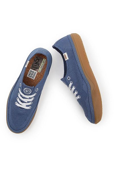 Vans Unisex modré sportovní boty Vans Circle Vee