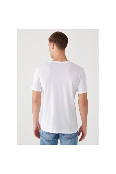 Mavi Λευκό ανδρικό T-Shirt M065109-620