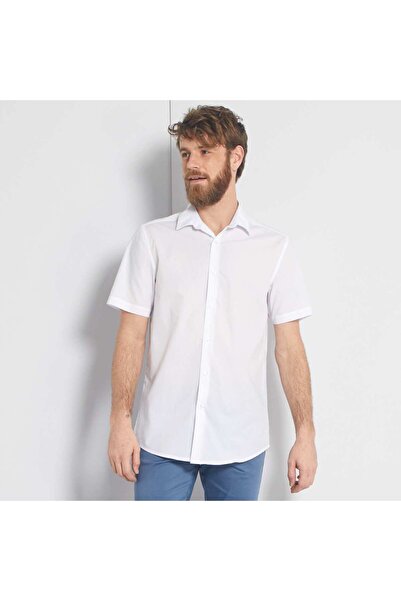 KIABI White short-sleeved shirt white