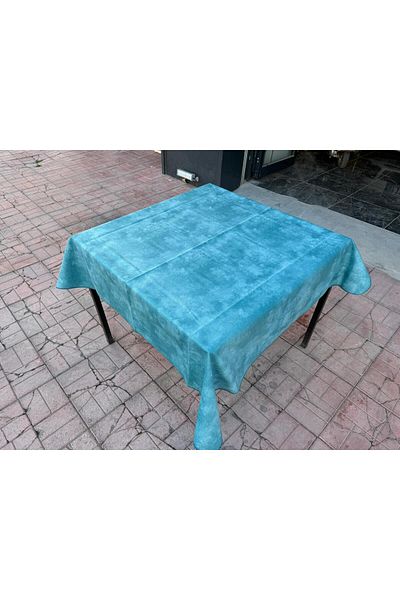 ŞAMPİYON TİCARET Velvet Okey Tablecloth 140Cmx140Cm