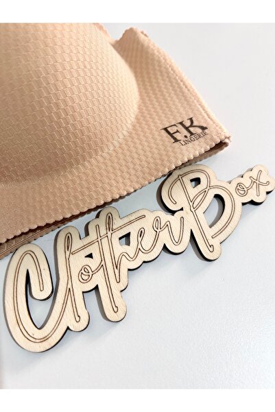 F.K Laser Cut Padded Strapless Bra Without Underwire - 641