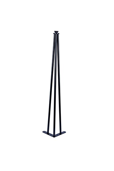 Grande Home 4 Adet Çeşme Metal Ahşap ve Kütük Masa Ayağı 72 cm