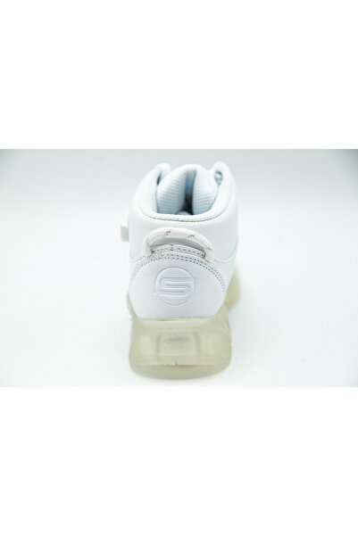SKECHERS Boots S-Lights Remix, White, Kids