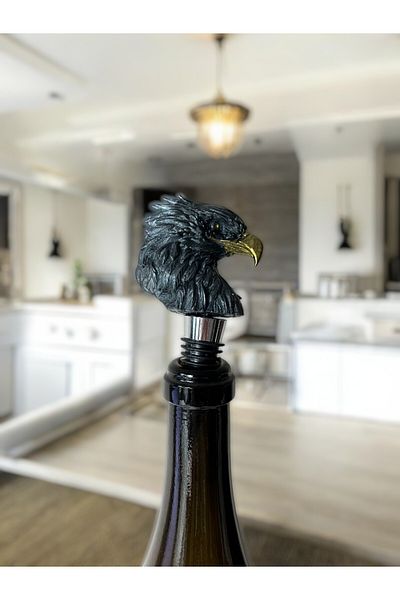 magicland Eagle Head Bottle Stopper, Bottle/ Oil Pot/ Wine/ Olive Oil Stopper - Stylish and Strong Design