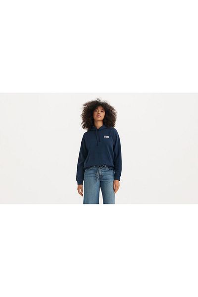 Levi's Суитшърт с качулка Emme Pa 001U6-0003 в син цвят