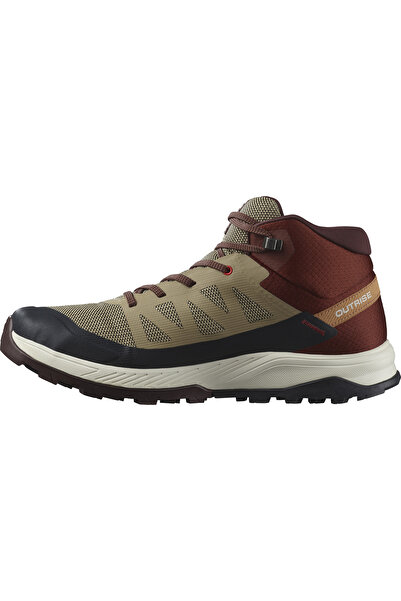 Salomon Boots Salomon Trekkings Outrise Mid Gtx, Beige, Men