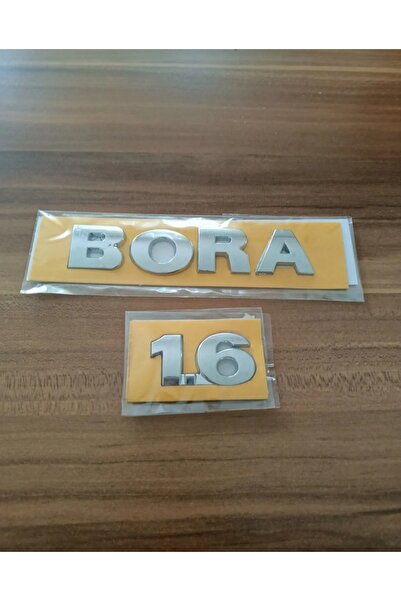 Genel Markalar BORA 1.6 BAGAJ YAZISI BORA 1.6 YAZIS TAKIM 2Lİ BORA 1.6 ARKA B...