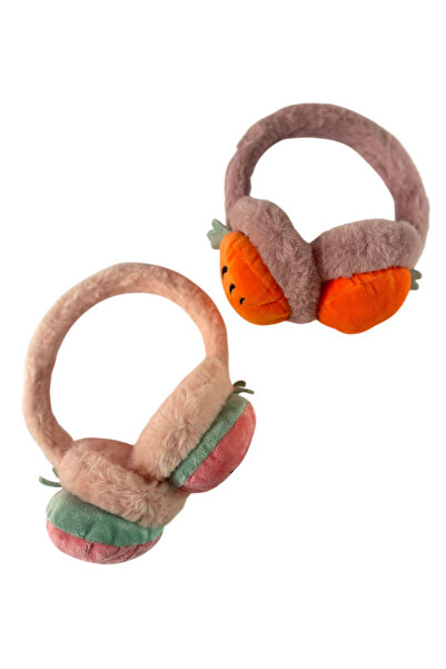 KARAASLAN Desenli Peluş Kulaklık 2'Li