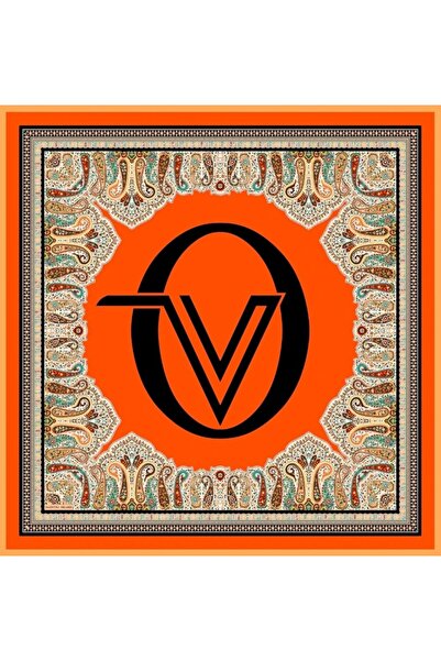 Valentino Orlandi Milan Patterned Scarf-5-26