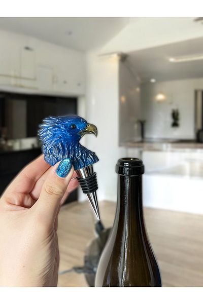 magicland Eagle Head Bottle Stopper, Bottle/ Oil Pot/ Wine/ Olive Oil Stopper - Stylish and Strong Design