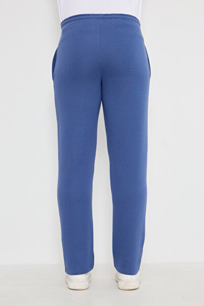 Black project Unisex Eşofman altı %100 pamuk kışlık rahat kesim İhracat kalitesi soft doku