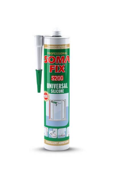 Somafix SOMAFİX ŞEFFAF SİLİKON 280 GR SE280