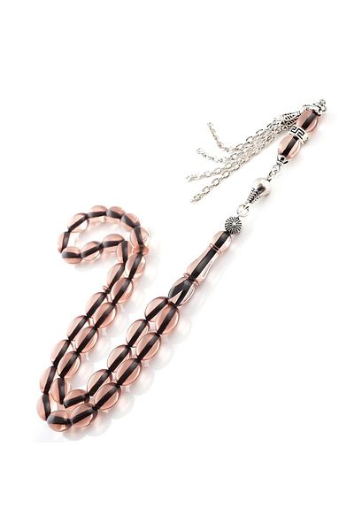 TESBİHCİBABA Transparent Peony Beanie Cut Squeeze Prayer Beads
