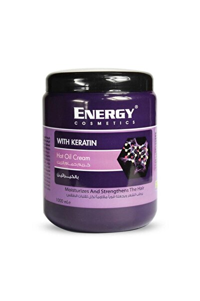 Energy Cosmetics كريم زيت الكيراتين الساخن | 1000 مل