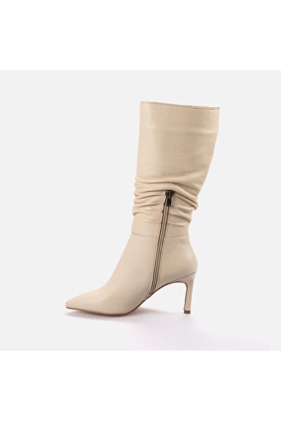 KEMAL TANCA Hakiki Deri Kadın Topuklu Çizme 760731