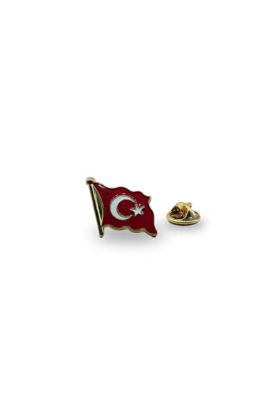 Kuker Türk Bayrağı Rozet