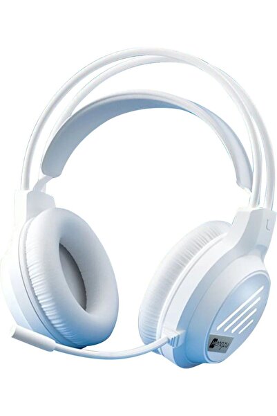 Space YR-100 Rgb Aydınlatmalı Mikrofonlu Gaming Oyuncu Kulaklığı - 3.5mm Jack + USB - Beyaz