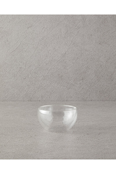 English Home Transparent Cesar Borosilkat Glass - Double Walled Bowl 11.5 cm