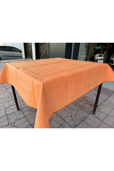 ŞAMPİYON TİCARET Velvet Okey Tablecloth 140Cmx140Cm
