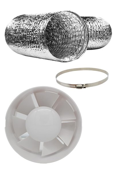 Pure Factory 107 m3 Temiz Hava Fan Seti