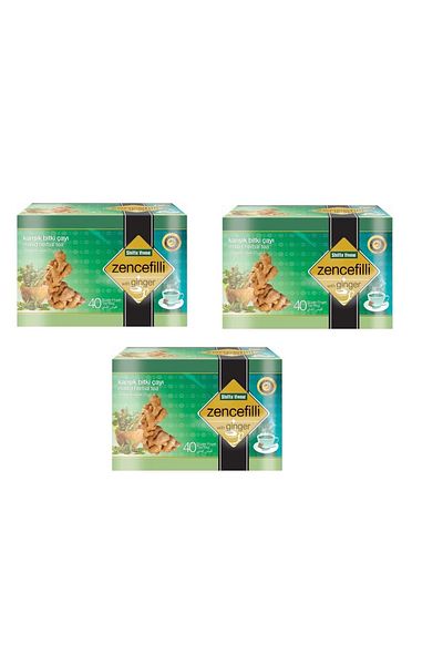 Shiffa Home Mixed Herbal Tea with Ginger 40 Pcs 3 Pcs