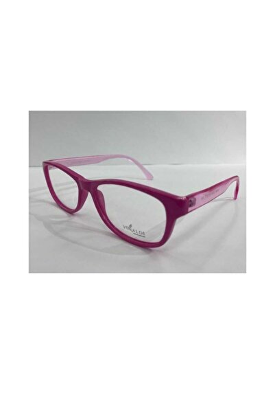 Vinaldi Vi 2016 C.1557 51Ekt Women's Blue Light Protection Screen Glasses (Pink/Transparent Pink Handle)