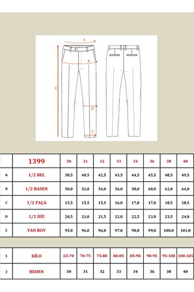 ACTUAL Beige Men's Slim Fit Jogger Pants 1399