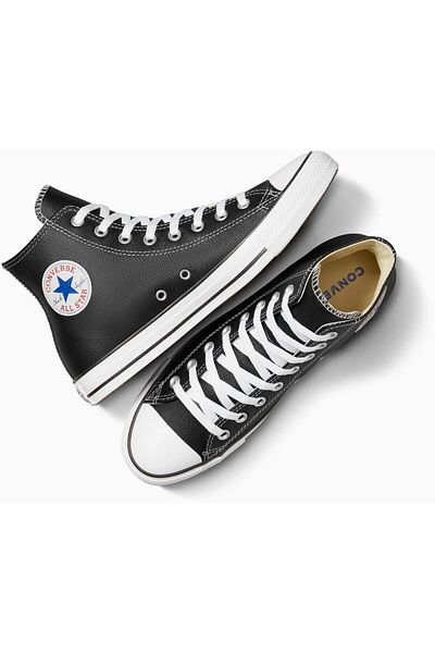converse Tenisky Converse Chuck Taylor HI Kožené, černé, Unisex