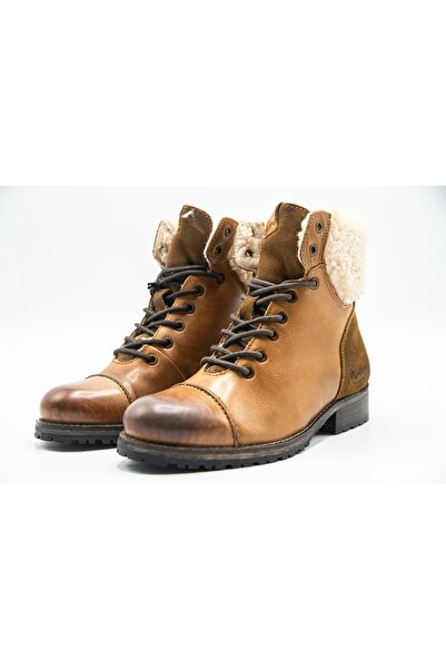 Pepe Jeans Hnědé dámské kozačky Pepe Jeans Melting Warm