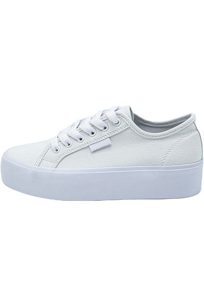 DC Shoes Dámské tenisky DC Shoes s manuální platformou, bílé