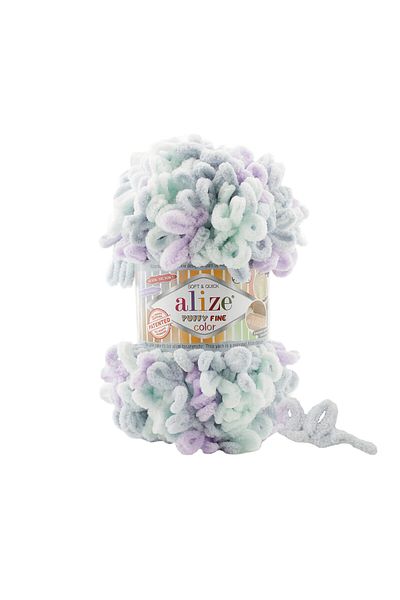 Alize Puffy Fine Color (Small Loop) 5 Pack - 6466