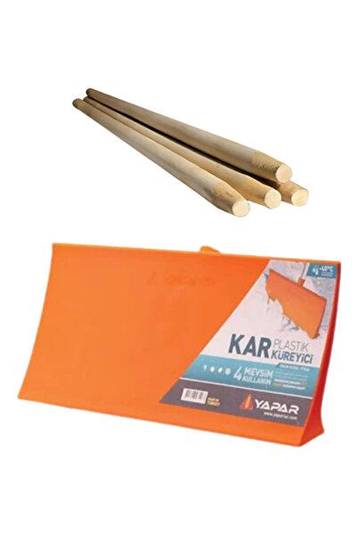 Yapar kar küreği plastik saplı