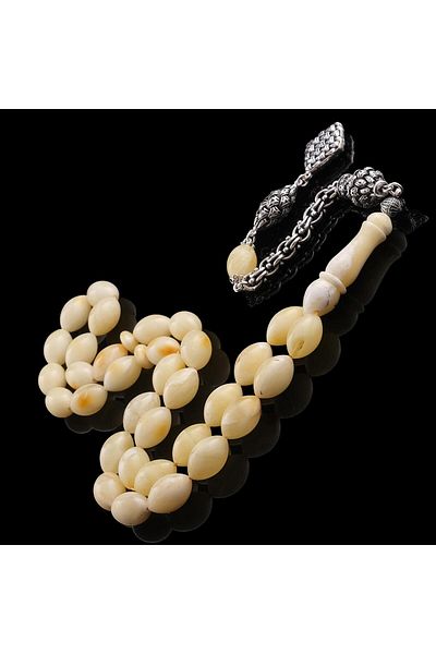 TESBİHCİBABA Premium Class Kaliningrad Special Cut Drop Amber Rosary