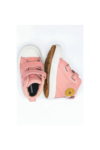 converse Boty Converse Chuck Taylor Berkshire Boot 2V, růžové, dětské