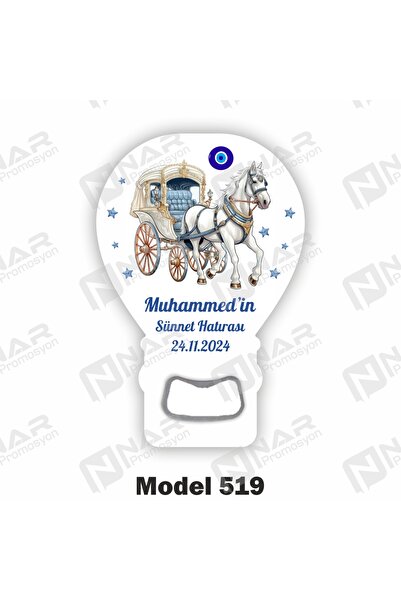 Nar Promosyon 40 Adet Mıknatıslı Açacak Magnet - Yanında Ambalaj Hediyeli - D...