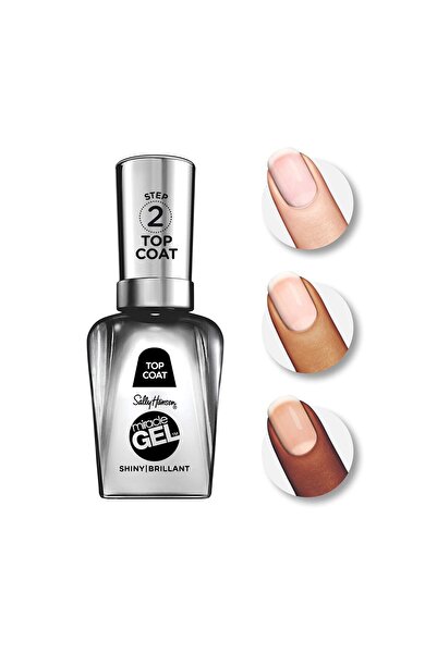 Sally Hansen Miracle Gel Top Coat, UV Lambasız Kalıcı Oje Dayanıklılığında Tırnak Cilası 14.7 ml