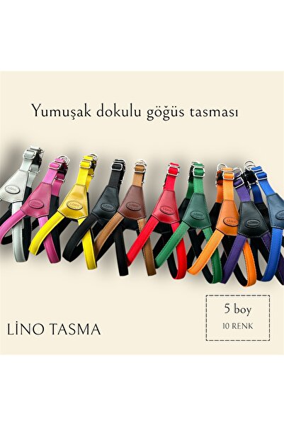 LİNO TASMA Lino Soft Textured Adjustable Dog Breast Collar