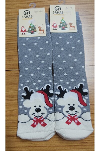 Sahab جوارب منقوشة للعام الجديد للأطفال