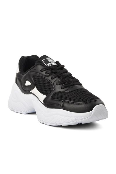 WALKWAY Black-white Women's Sports Shoes