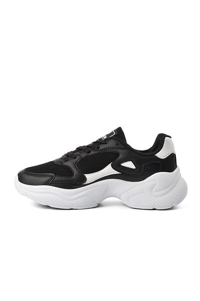 WALKWAY Black-white Women's Sports Shoes