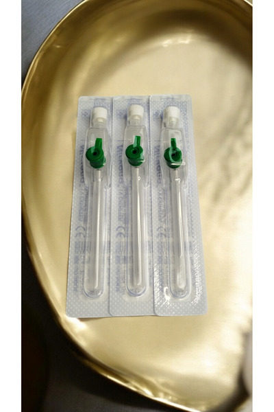 BEZO Green Piercing Piercing Needle - 90 Ml, Intraket Cannula and Anjiokat 1.3
