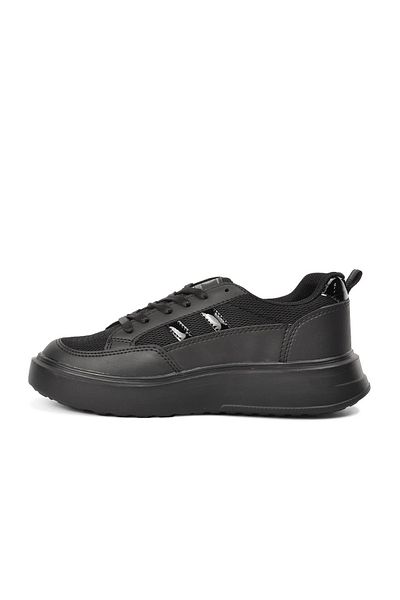WALKWAY Black Women's Sports Shoes