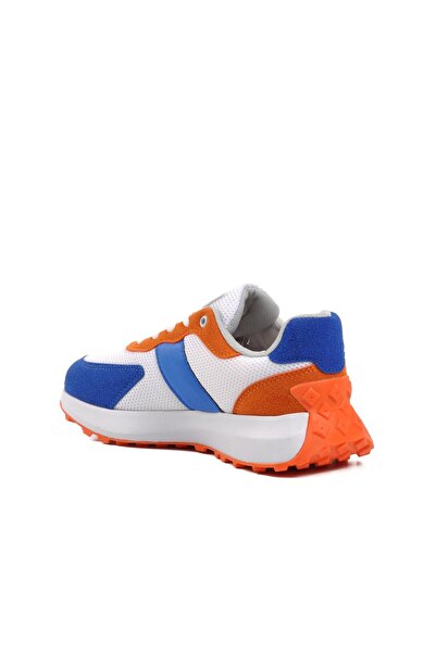 WALKWAY White-Sax Blue Women's Sports Shoes