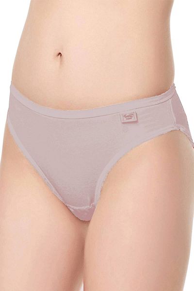 Nana & Mayka Moda Tutku 6-Piece Women's Bikini Slip Panties - Elastane Cotton Combed Cotton, Solid Cut S-M-L, 715