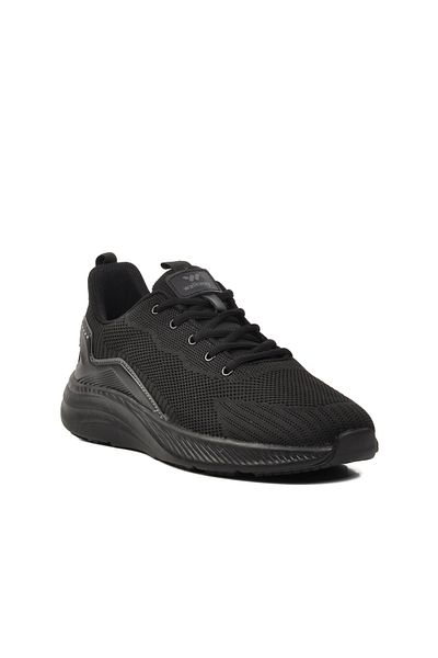 WALKWAY Black-black Men's Sneakers